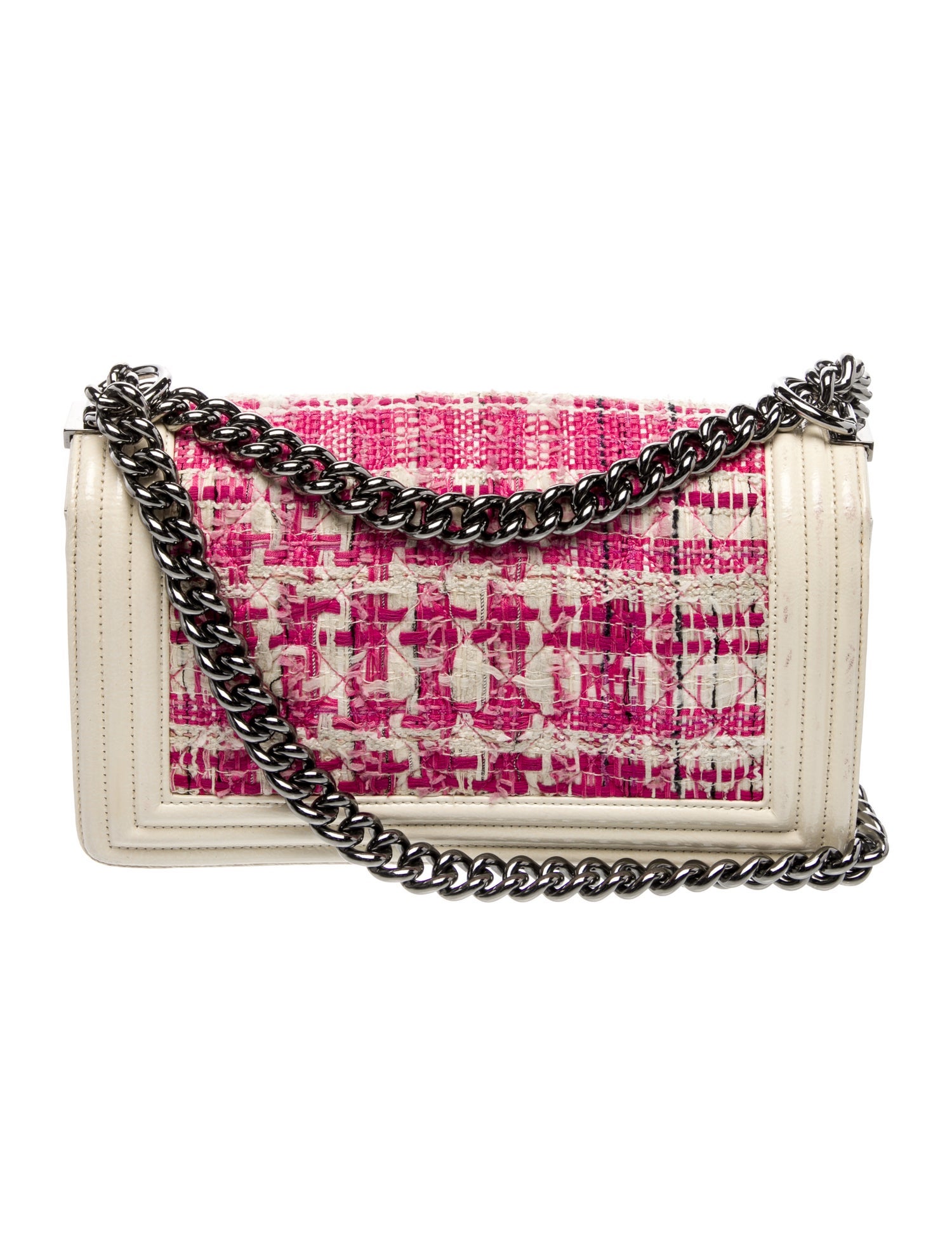 Chanel Medium Tweed Boy Bag